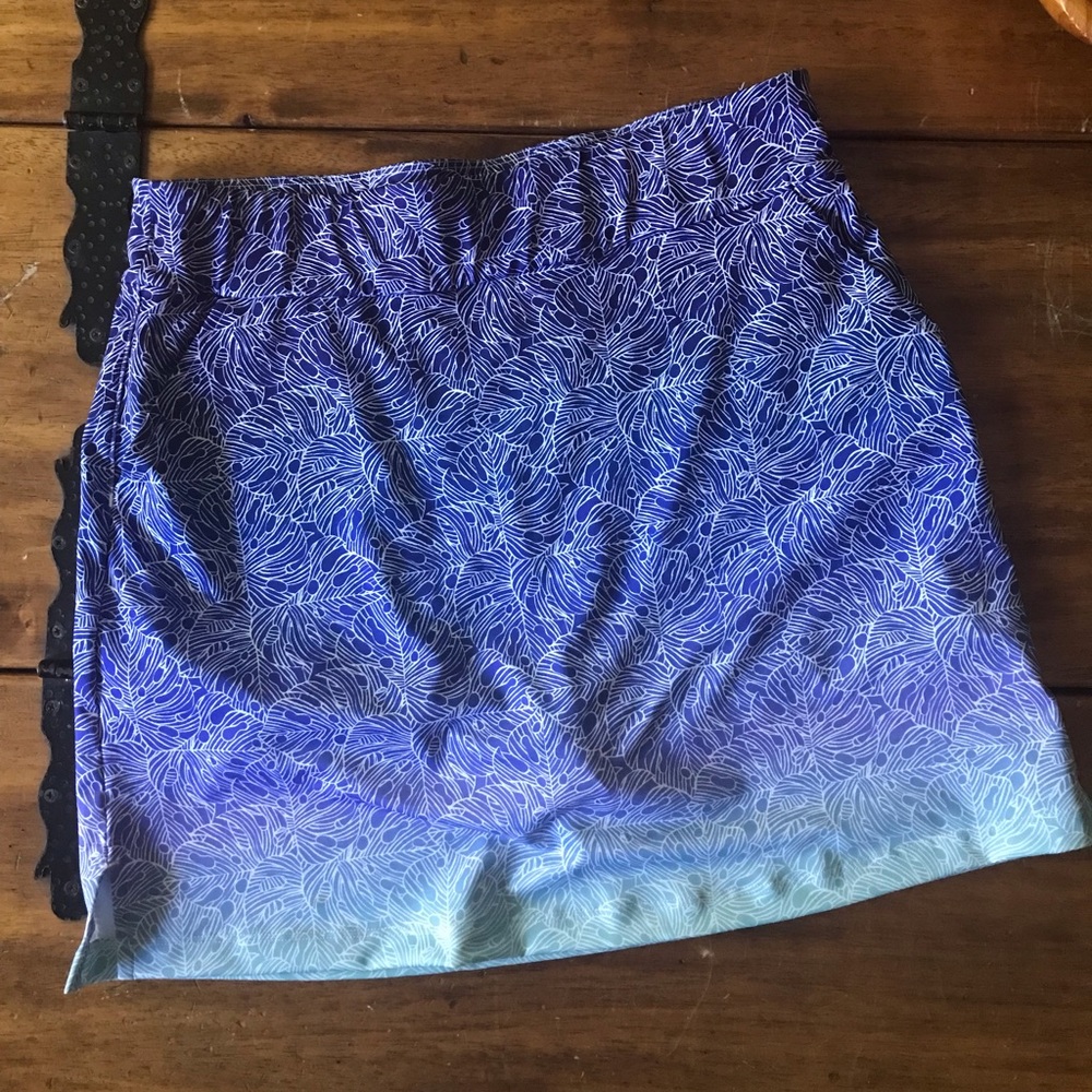 Vineyard Vines Performance Golf Tennis Skort Skirt S Small A-line Pockets EUC